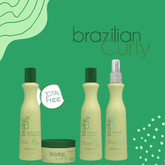 Brazilian Curly Unleash Curls Naturally: Low Poo Haircare Kit - The Mane Beauty
