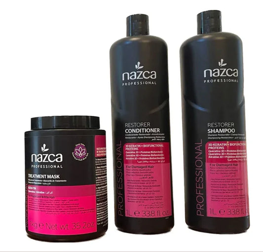 Nazca Hair Rescue Kit: Repair & Restore - The Mane Beauty