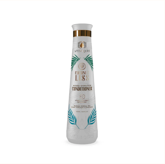 Vitta Gold Coconut Liss Intense Hydration Conditioner – Tropical Repair & Shine 500ml (16.9 fl.oz)