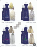 SILLER Ultra Snow White: Brighten & Illuminate Blondes 300ml - The Mane Beauty