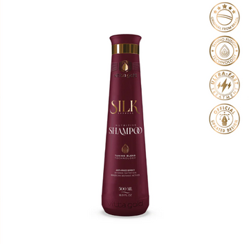 Vitta Gold Silk Express Tanino Blend Shampoo – Deep Clean & Anti-Frizz Smoothness 500ml (16.9 fl.oz)