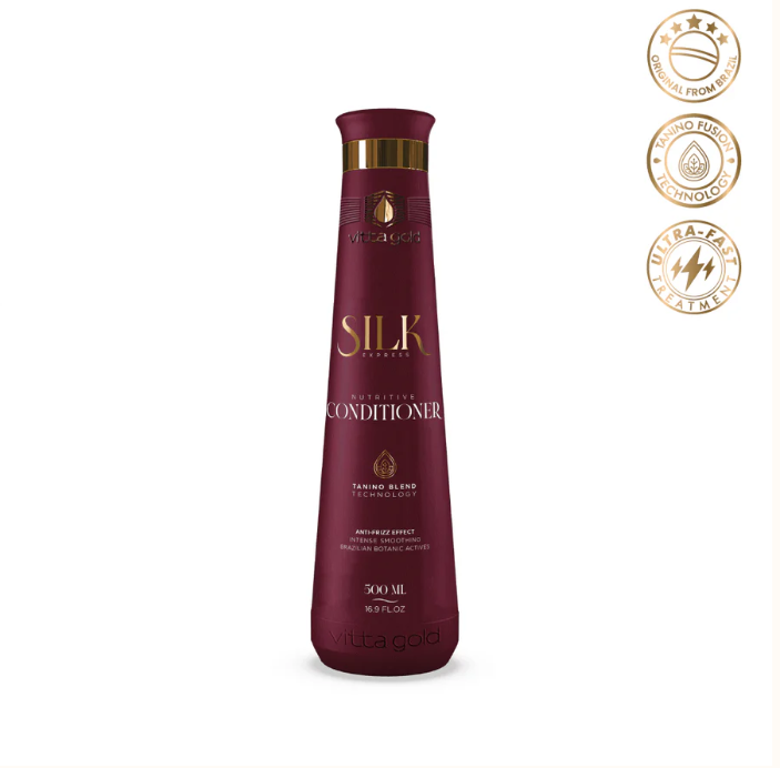 Vitta Gold Silk Express Nutritive Conditioner – Anti-Frizz & Deep Repair 500ml